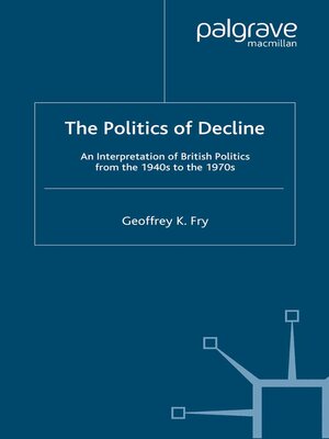 cover image of The Politics of Decline